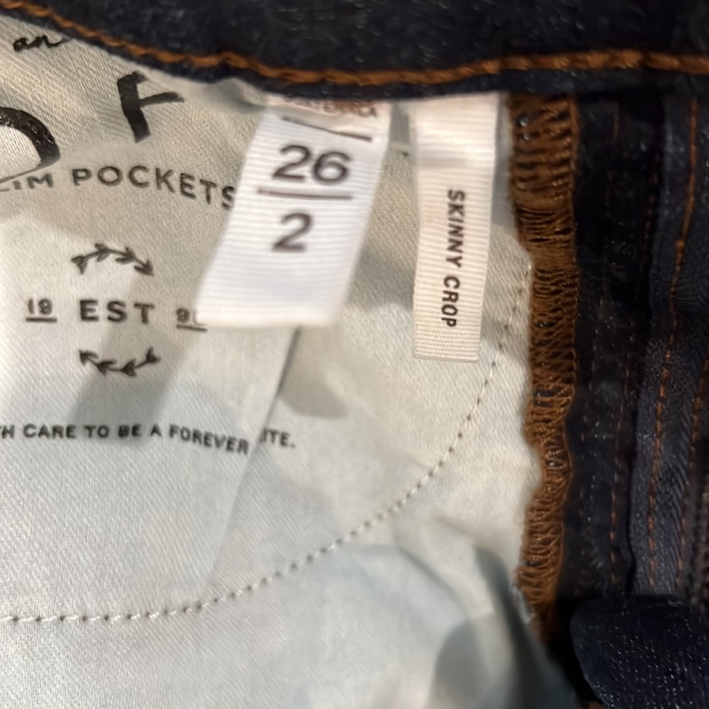 NWOT Loft Skinny Crop - Picture 3 of 7